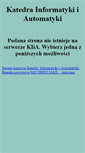 Mobile Screenshot of ns.prz-rzeszow.pl
