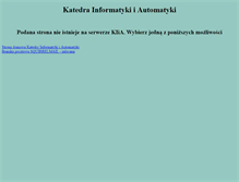 Tablet Screenshot of ns.prz-rzeszow.pl